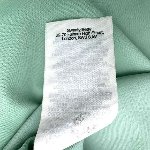 SWEATY BETTY Women's Small Mint Green Explorer Ace Racerback Mini Dress Athletic - Picture 8 of 10